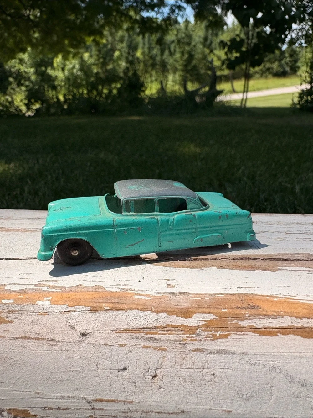 Vintage TootsieToy 1955 Chevrolet Bel Air Sedan